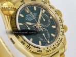 Rolex Daytona 116508 ZF 1:1 Best Edition Green Dial on YG Bracelet SH4130 (Gain Weight) - Görsel 5