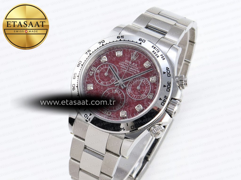 daytona 116509 clean 11 best edition 904l ss case garnet dial on oysterflex stainless steel strap a41302