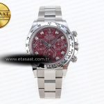 Rolex Daytona 116509 Kasa Garnet Kadran A4130 Eta Saat - Görsel 3 - 1:1 Süper Klon Saat
