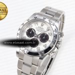 Rolex Daytona 116509  WHITE DIAL ARABIC MARKERS ON SS SA4130