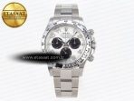 Rolex Daytona 116509  WHITE DIAL ARABIC MARKERS ON SS SA4130 - Görsel 3