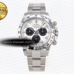 Rolex Daytona 116509 Beyaz Kadran Arap Rakamlı SA4130 Eta Saat - Görsel 3 - 1:1 Süper Klon Saat