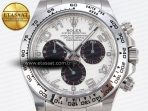 Rolex Daytona 116509  WHITE DIAL ARABIC MARKERS ON SS SA4130 - Görsel 4