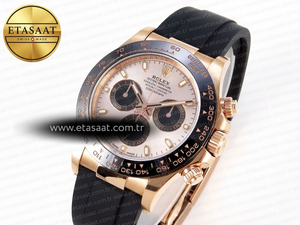 daytona 116515 clean 11 best edition silver dial rg markers on oysterflex strap sa4130 v22