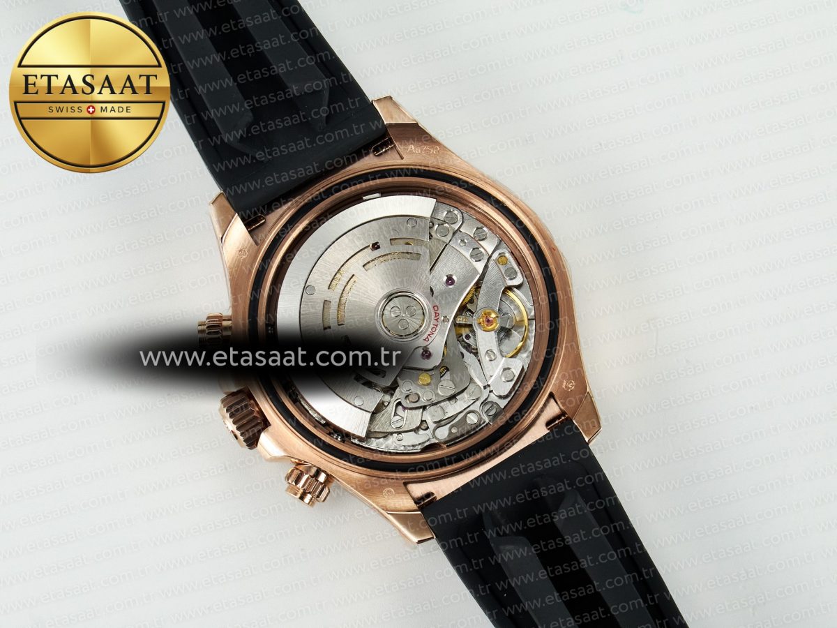 Rolex Daytona 116515 QF 1:1 Best Edition Brown/Black Dial on Oysterflex Strap SH4130 V11（Gain Weight） - Görsel 18