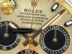 Rolex Daytona 116518 APS 1:1 Best Edition 904L SS Case YG Dial on Oysterflex Strap SH4130 (Gain Weight) - Görsel 10