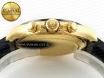 Rolex Daytona 116518 APS 1:1 Best Edition 904L SS Case YG Dial on Oysterflex Strap SH4130 (Gain Weight) - Görsel 16