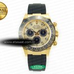 Rolex Daytona 116518 APSF Kasa Altın Kadran Ağır Eta Saat - Görsel 3 - 1:1 Süper Klon Saat