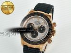 Rolex Daytona 116518 QF 1:1 Best Edition Meteorite Dial on Oysterflex Strap SH4130 V11(Gain Weight)