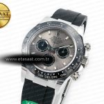 Rolex Daytona 116519 APS 1:1 Best Edition 904L SS Case Grey Dial on Oysterflex Strap SH4130 (Gain Weight)