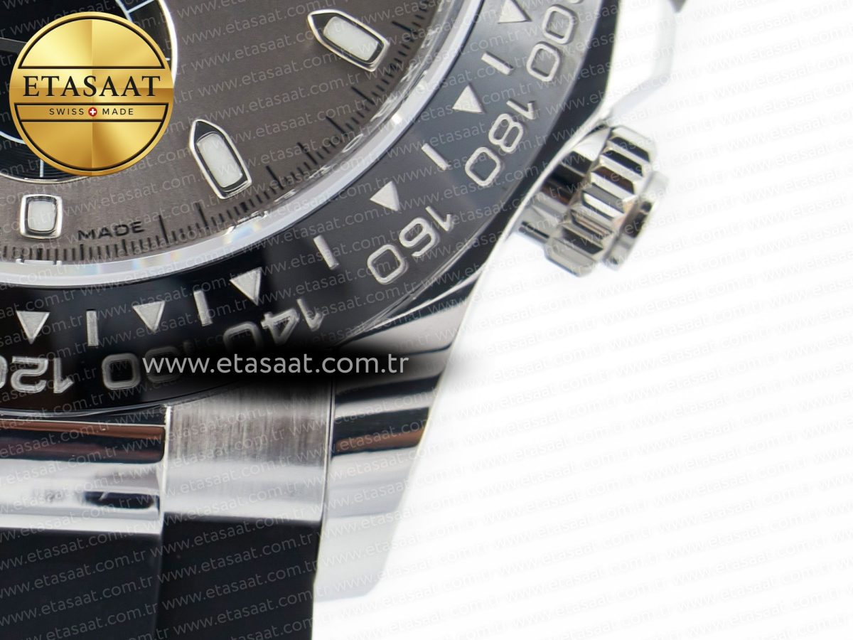 Rolex Daytona 116519 APS 1:1 Best Edition 904L SS Case Grey Dial on Oysterflex Strap SH4130 (Gain Weight) - Görsel 14