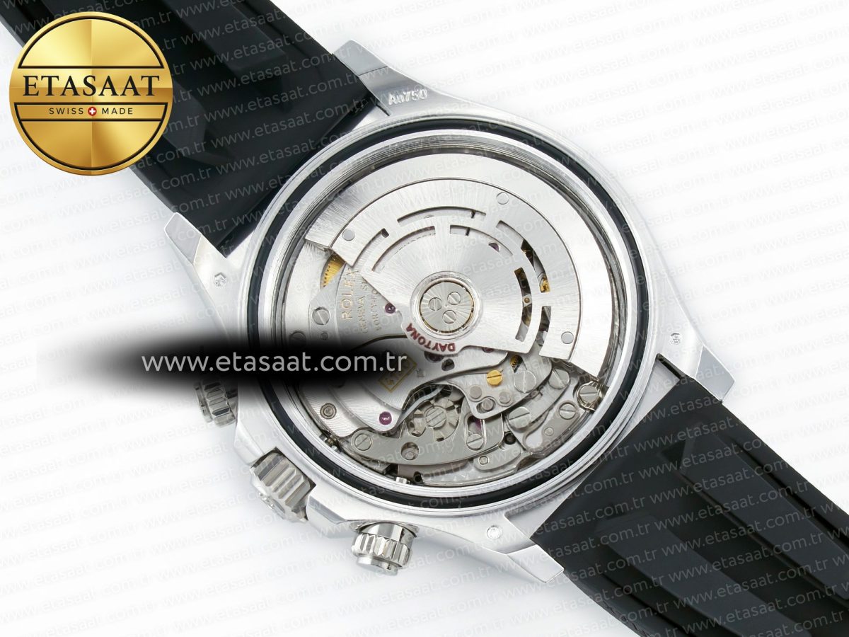 Rolex Daytona 116519 APS 1:1 Best Edition 904L SS Case Grey Dial on Oysterflex Strap SH4130 (Gain Weight) - Görsel 19