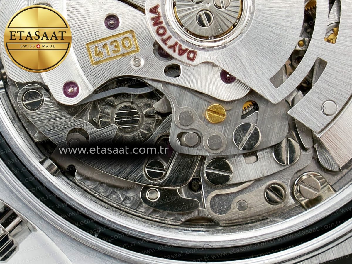 Rolex Daytona 116519 APS 1:1 Best Edition 904L SS Case Grey Dial on Oysterflex Strap SH4130 (Gain Weight) - Görsel 22