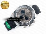 Rolex Daytona 116519 APS 1:1 Best Edition 904L SS Case Grey Dial on Oysterflex Strap SH4130 (Gain Weight) - Görsel 8
