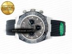 Rolex Daytona 116519 APS 1:1 Best Edition 904L SS Case Grey Dial on Oysterflex Strap SH4130 (Gain Weight) - Görsel 9