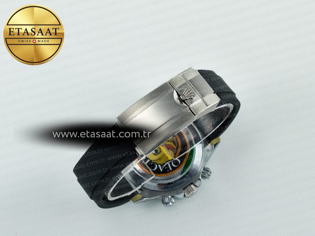 Rolex Daytona 116519 QF 1:1 Best Edition Meteorite Dial on Oysterflex Strap SH4130 V11（Gain Weight） - Görsel 16