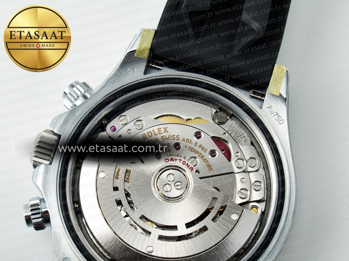 Rolex Daytona 116519 QF 1:1 Best Edition Meteorite Dial on Oysterflex Strap SH4130 V11（Gain Weight） - Görsel 20