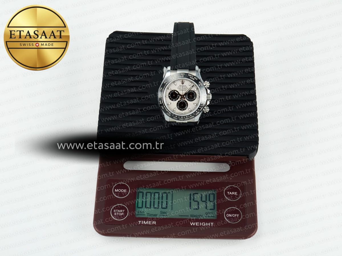 Rolex Daytona 116519 QF 1:1 Best Edition Meteorite Dial on Oysterflex Strap SH4130 V11（Gain Weight） - Görsel 34