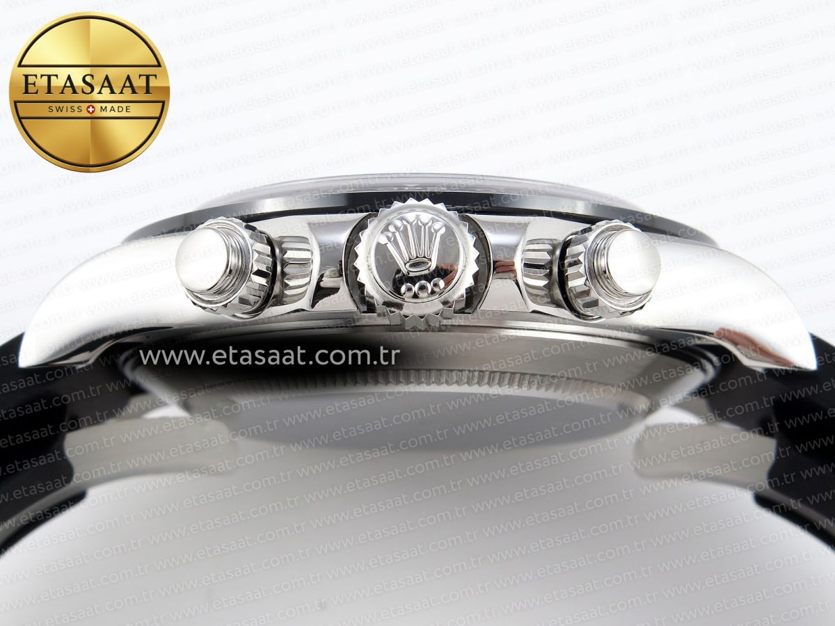 Rolex Daytona 116519 Black Diamonds Dial on Oysterflex A7750 - Görsel 16