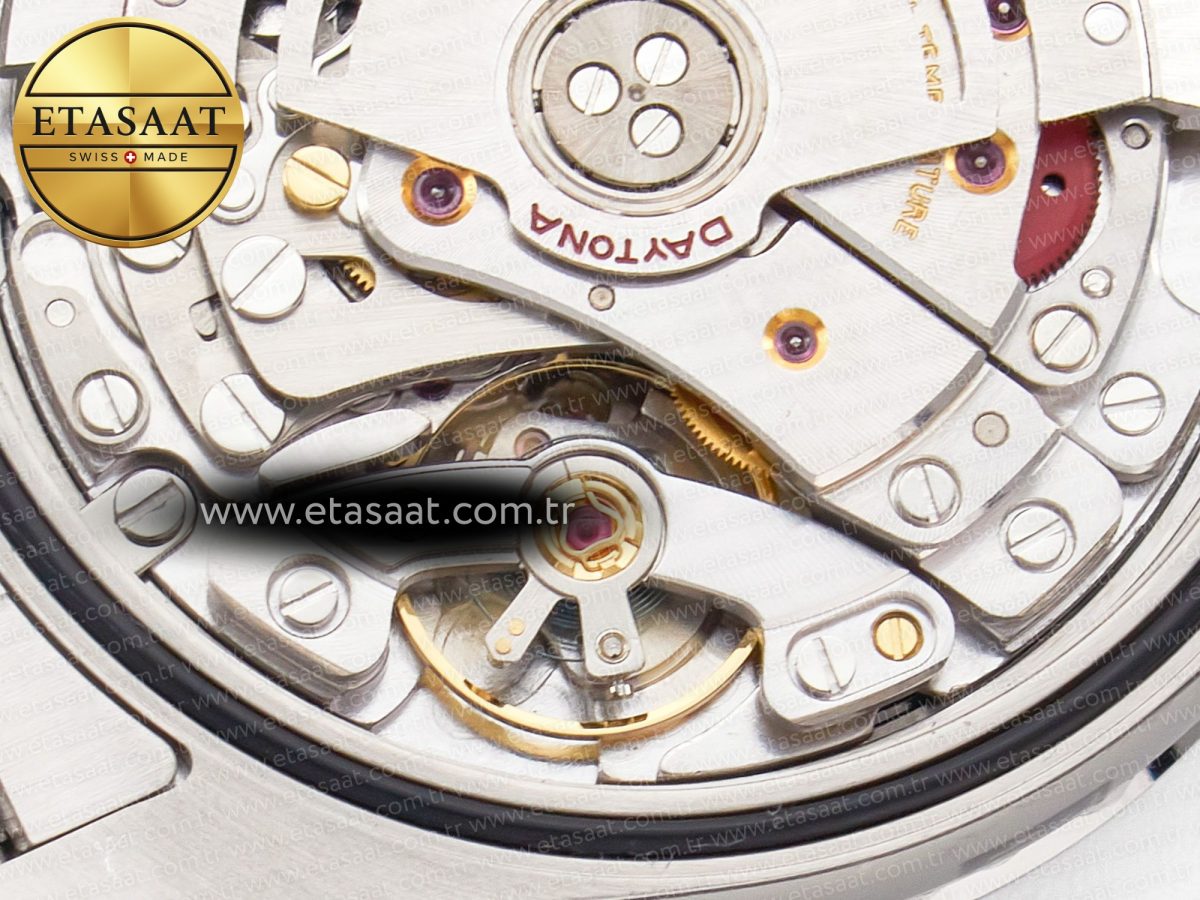 Rolex Daytona 116520 Clean 1:1 Best Edition 904L SS Case and Bracelet Black Dial SA4130 V3 - Görsel 24