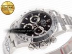 Rolex Daytona 116520 Clean 1:1 Best Edition 904L SS Case and Bracelet Black Dial SA4130 V3 - Görsel 6