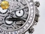 Rolex Daytona 116589 TBR “Eye of the Tiger” Clean 1:1 Best Edition 904L SS Black Diamonds Dial on Black Rubber Strap SA4130 - Görsel 12