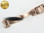Rolex Daytona 116595 RBOW Clean RG 1:1 Best Edition 904L Rainbow Diamonds Dial on Black Rubber Strap SA4130 - Görsel 28