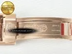 Rolex Daytona 116595 RBOW Clean RG 1:1 Best Edition 904L Rainbow Diamonds Dial on Black Rubber Strap SA4130 - Görsel 31
