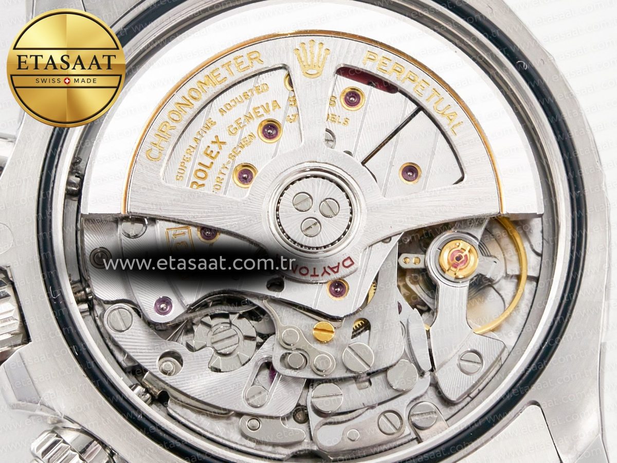 Rolex Daytona 126500 Clean 1:1 Best Edition 904L SS Case and Bracelet Black Dial SH4131 - Görsel 21