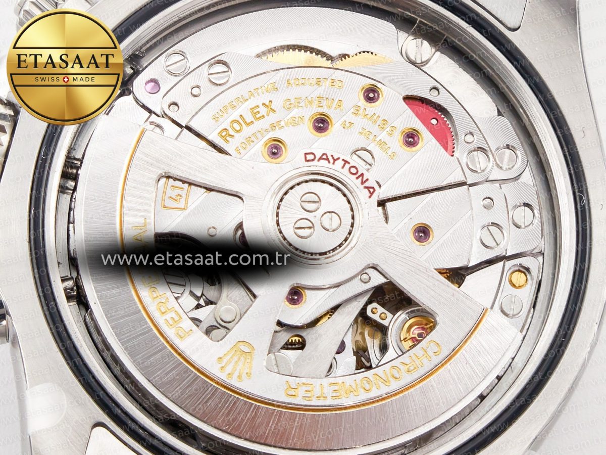 Rolex Daytona 126500 Clean 1:1 Best Edition 904L SS Case and Bracelet Black Dial SH4131 - Görsel 22