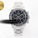 Rolex Daytona 126500 Clean Siyah Kadran SH4131 Eta Saat - Görsel 3 - 1:1 Süper Klon Saat