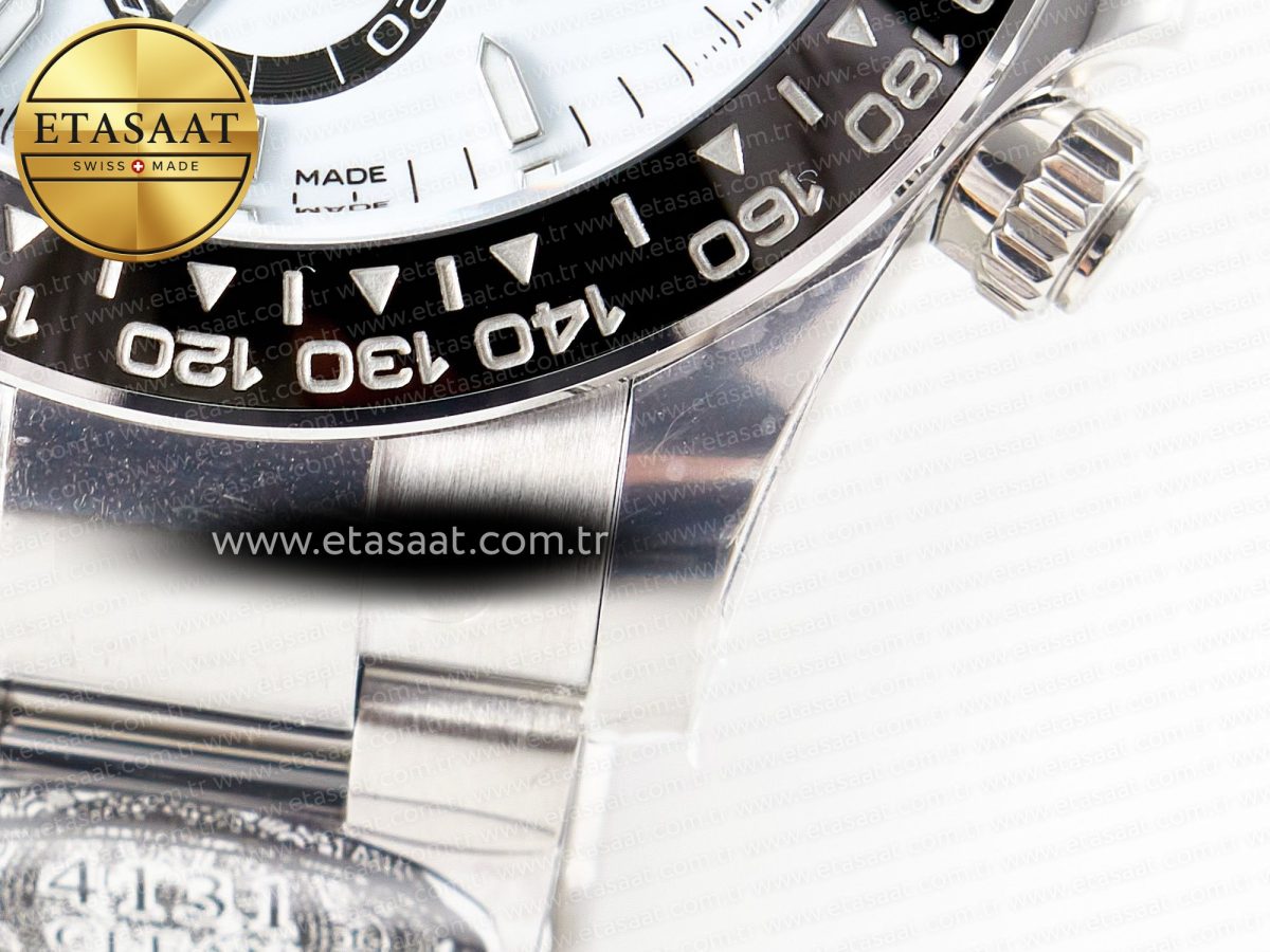 Rolex Daytona 126500 Panda Clean 1:1 Best Edition 904L SS Case and Bracelet White Dial SH4131 - Görsel 14