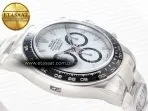 Rolex Daytona 126500 Panda Clean 1:1 Best Edition 904L SS Case and Bracelet White Dial SH4131 - Görsel 8