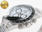 Rolex Daytona 126500 Panda Clean 1:1 Best Edition 904L SS Case and Bracelet White Dial SH4131 - Görsel 9