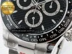 Rolex Daytona 126500 QF 1:1 Best Edition Black Dial on SS Bracelet Strap SH4131 V5 - Görsel 12