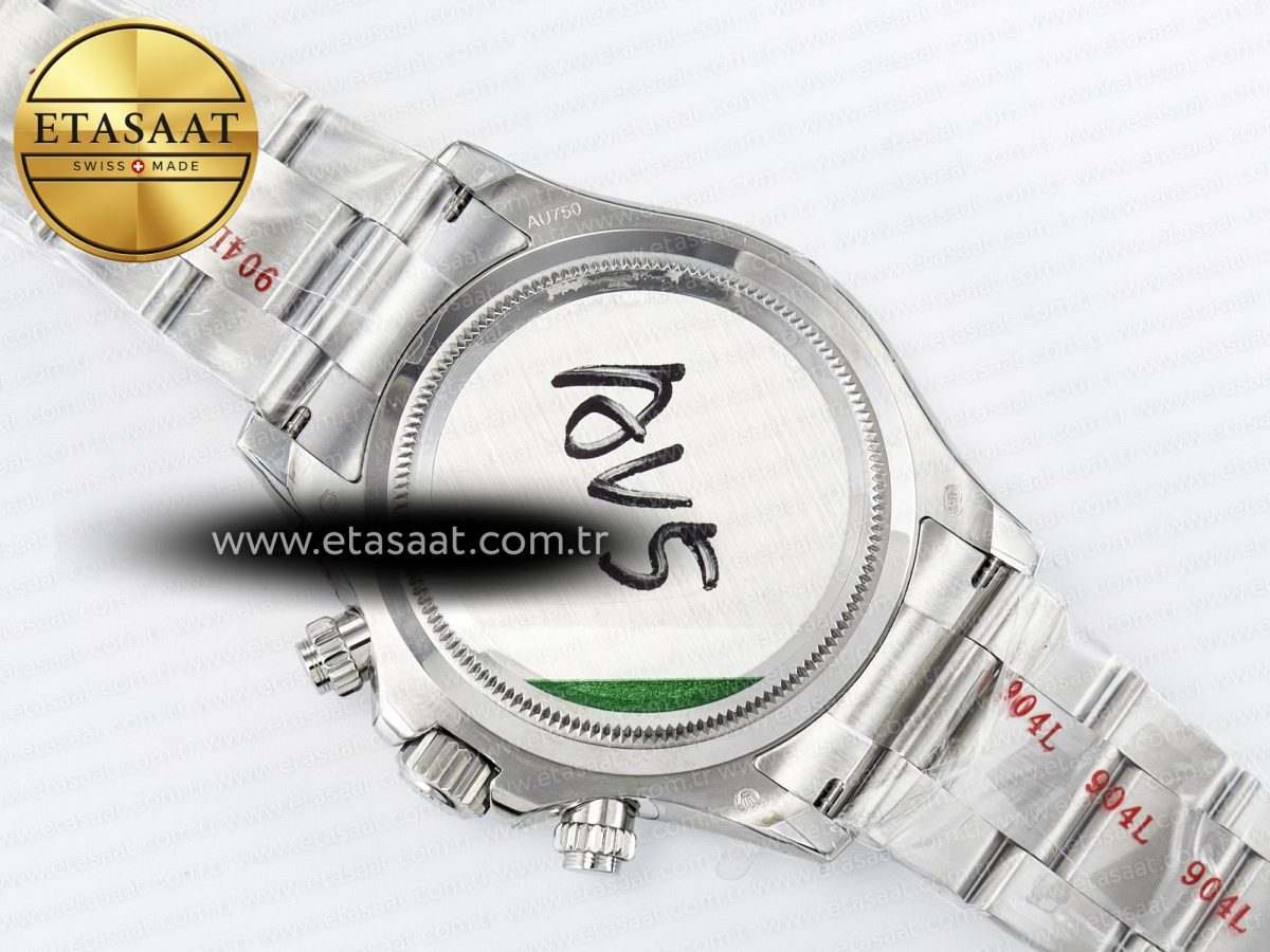 Rolex Daytona 126500 QF 1:1 Best Edition Black Dial on SS Bracelet Strap SH4131 V5 - Görsel 18