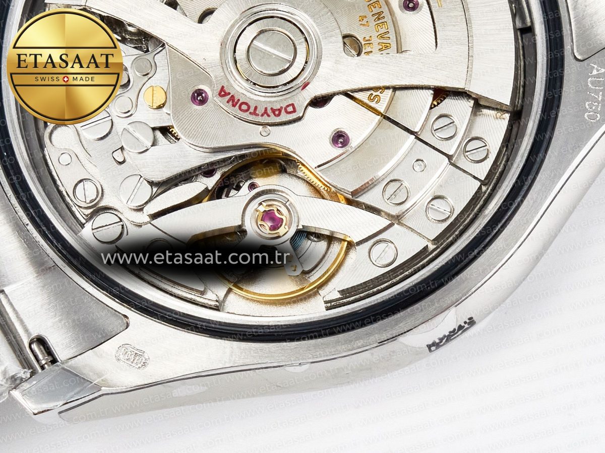 Rolex Daytona 126500 QF 1:1 Best Edition Black Dial on SS Bracelet Strap SH4131 V5 - Görsel 24
