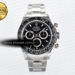 Rolex Daytona 126500 QF Siyah Kadran Kayış SH4131 Eta Saat - Görsel 3 - 1:1 Süper Klon Saat