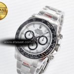 Rolex Daytona 126500 QF 1:1 Best Edition White Dial on SS Bracelet Strap SH4131 V5