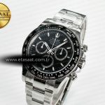 Rolex Daytona 126500 VSF 1:1 Best Edition 904L Steel Black Dial on SS Braclet DD4131