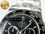 Rolex Daytona 126500 VSF 1:1 Best Edition 904L Steel Black Dial on SS Braclet DD4131 - Görsel 10