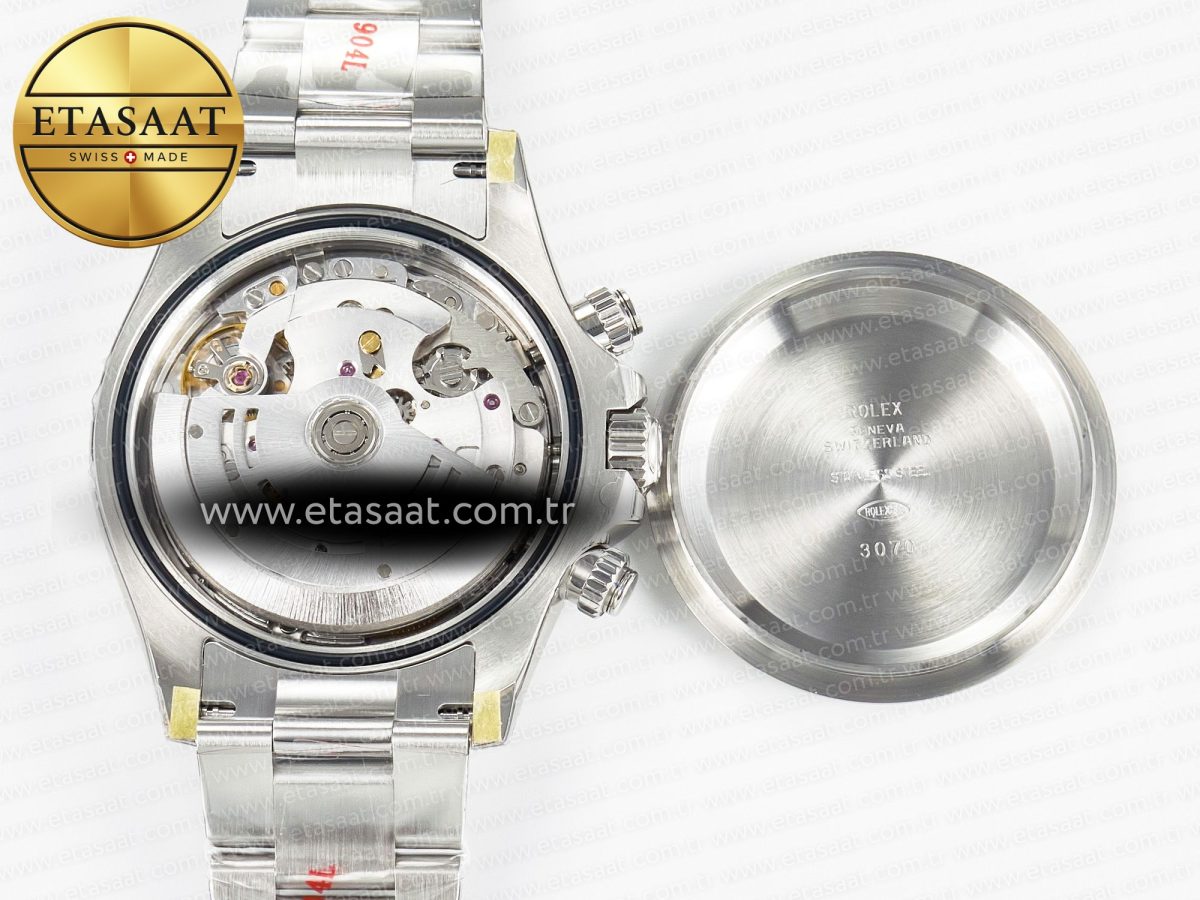 Rolex Daytona 126500 VSF 1:1 Best Edition 904L Steel Black Dial on SS Braclet DD4131 - Görsel 16