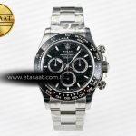 Rolex Daytona 126500 VSF Siyah Kadran Bilezik DD4131 Eta Saat - Görsel 3 - 1:1 Süper Klon Saat