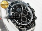 Rolex Daytona 126500 VSF 1:1 Best Edition 904L Steel Black Dial on SS Braclet DD4131 - Görsel 5