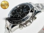 Rolex Daytona 126500 VSF 1:1 Best Edition 904L Steel Black Dial on SS Braclet DD4131 - Görsel 6