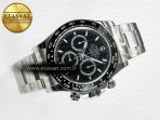 Rolex Daytona 126500 VSF 1:1 Best Edition 904L Steel Black Dial on SS Braclet DD4131 - Görsel 8