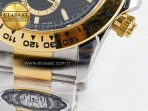 Rolex Daytona 126503 Clean 1:1 Best Edition 904L Black Dial on SS/YG Bracelet Super Clone DD4131 - Görsel 14