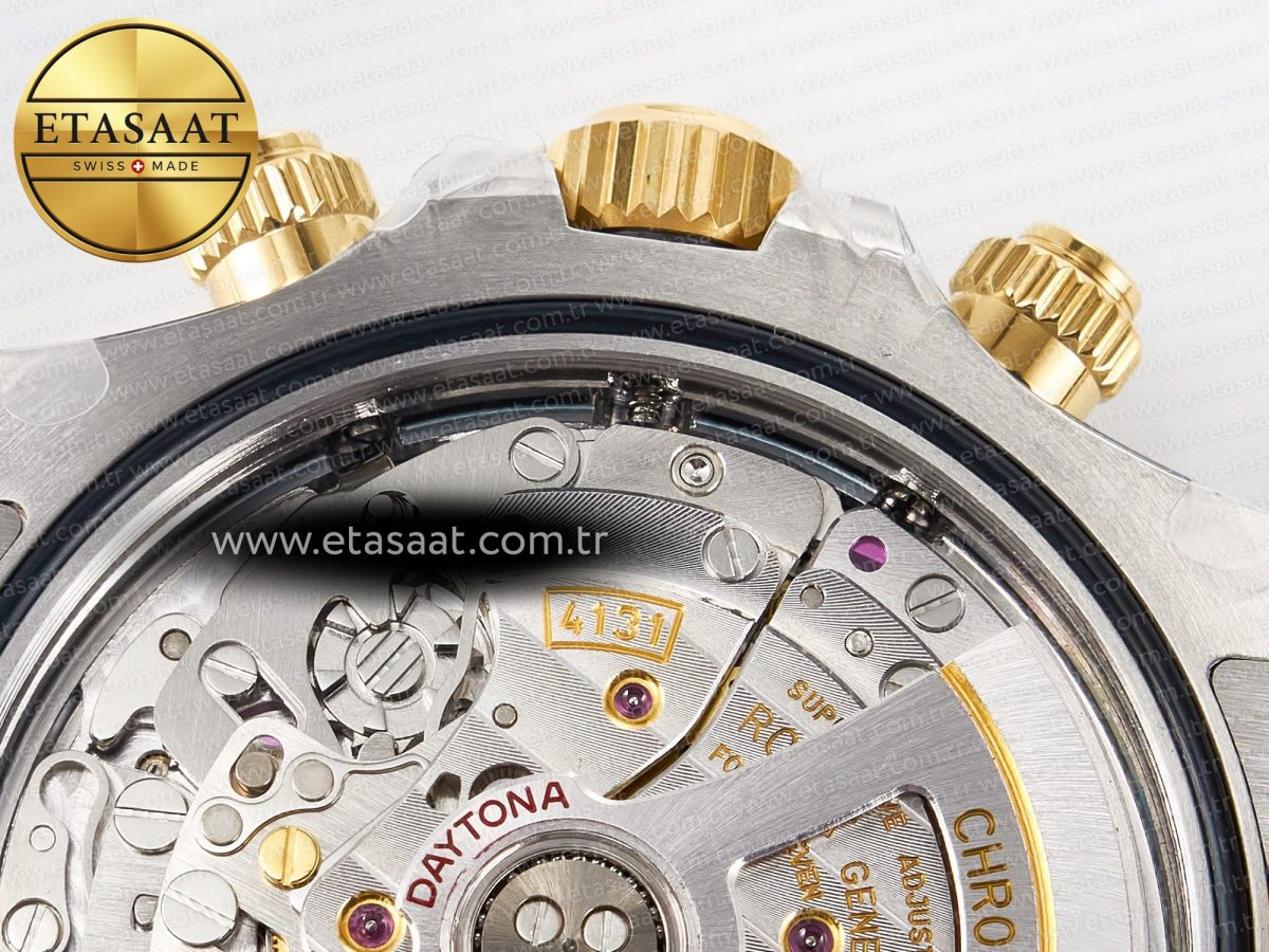 Rolex Daytona 126503 Clean 1:1 Best Edition 904L Black Dial on SS/YG Bracelet Super Clone DD4131 - Görsel 23