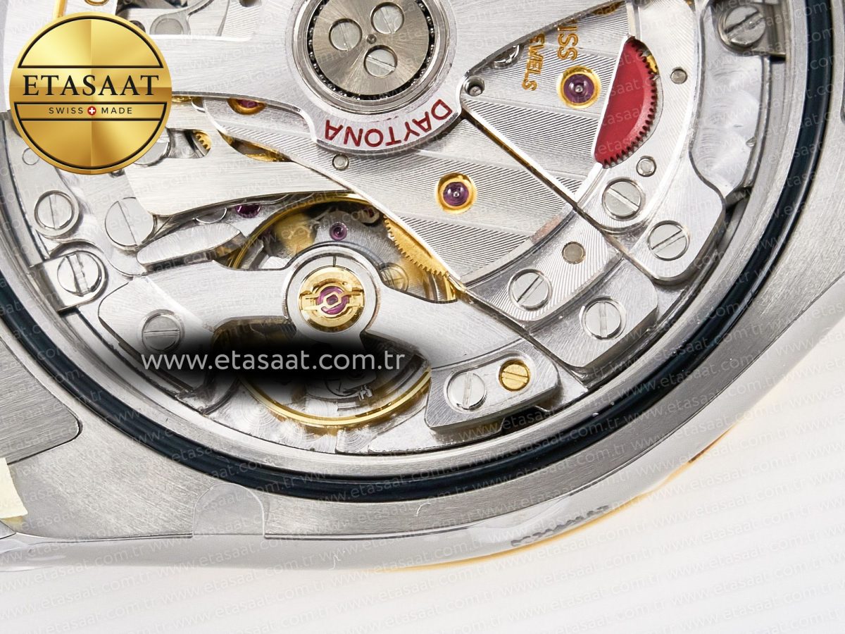 Rolex Daytona 126503 Clean 1:1 Best Edition 904L Black Dial on SS/YG Bracelet Super Clone DD4131 - Görsel 24