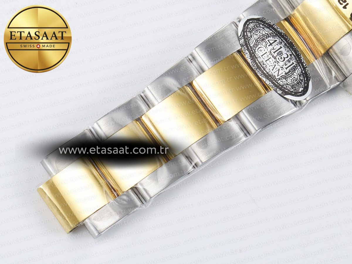 Rolex Daytona 126503 Clean 1:1 Best Edition 904L Black Dial on SS/YG Bracelet Super Clone DD4131 - Görsel 26